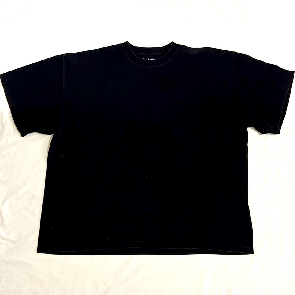 Foot Locker Basic Black Unisex T-shirt 3XL